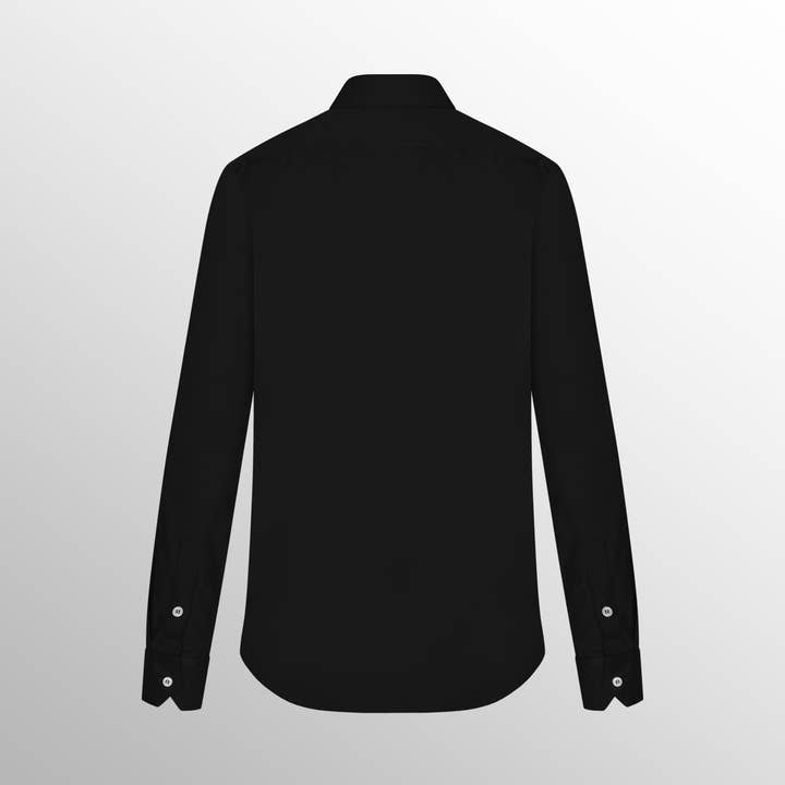 Philip Blank – wholesale Skjortor – Herr – Black cotton shirt