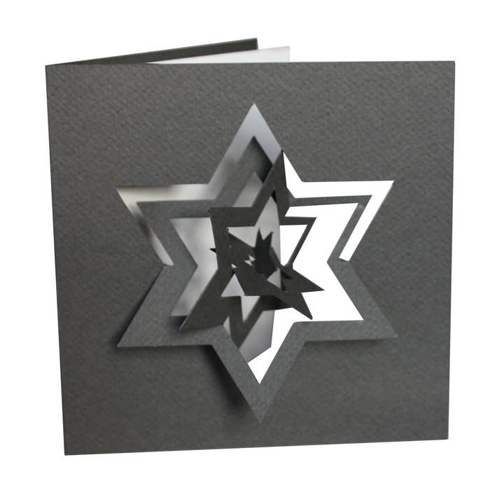Card, Star, Bauhaus style for engroshandel hos LIVINGLY