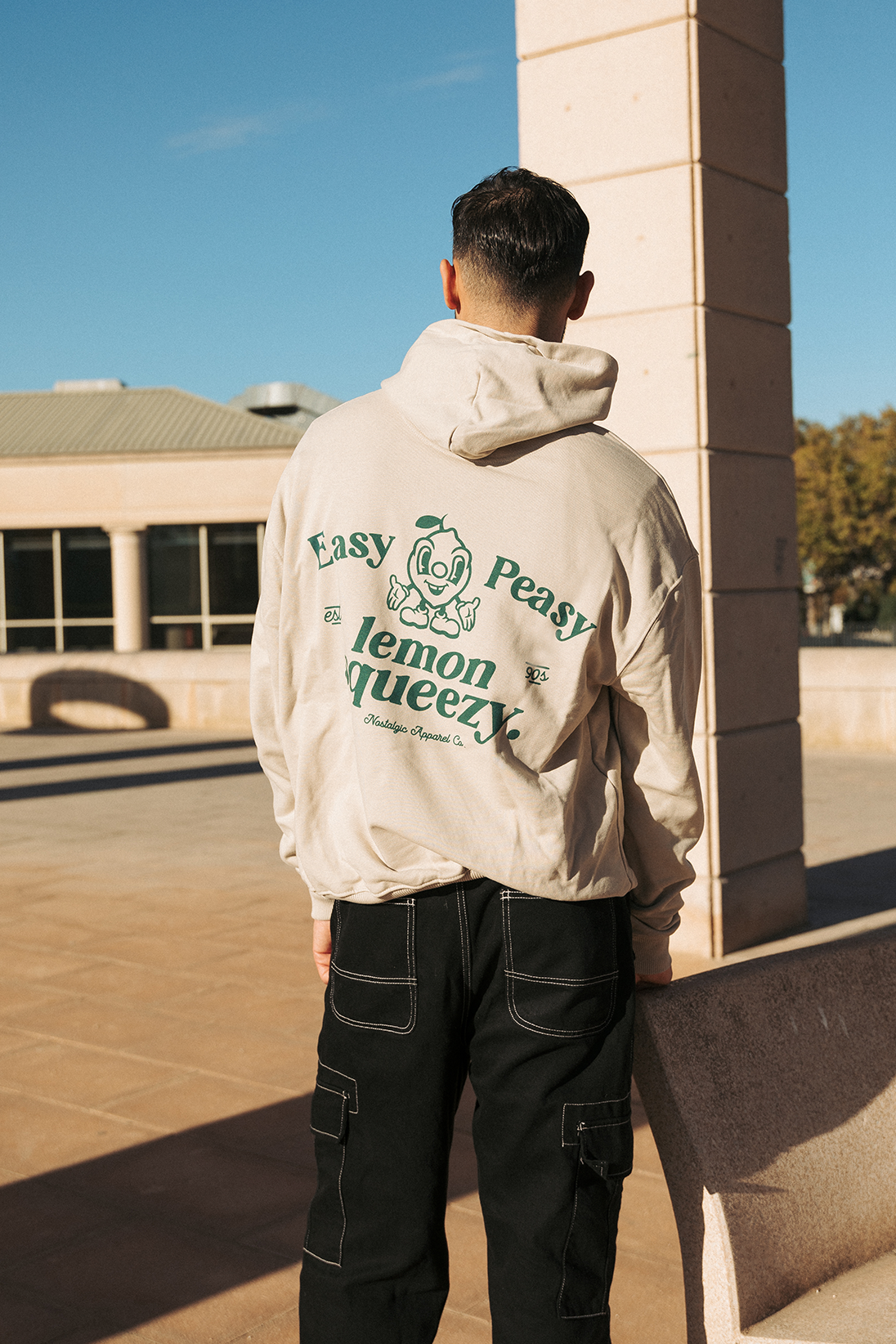 Nostalgic Apparel - Wholesale Hoodie - Unisex - Easy Peasy | Oversized Hoodie1