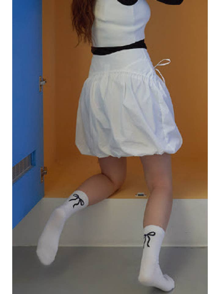 7DAYSSOCKS - Wholesale Socks - Women's - Women's Crew Big Bow Socks4