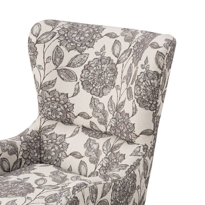 Olliix - Wholesale Chair - Floral High Wingback Chic Accent Chair *2