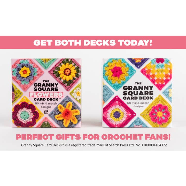Penguin Random House LLC - Wholesale DIY Craft Kit - Granny Sq Flowers Card Deck5