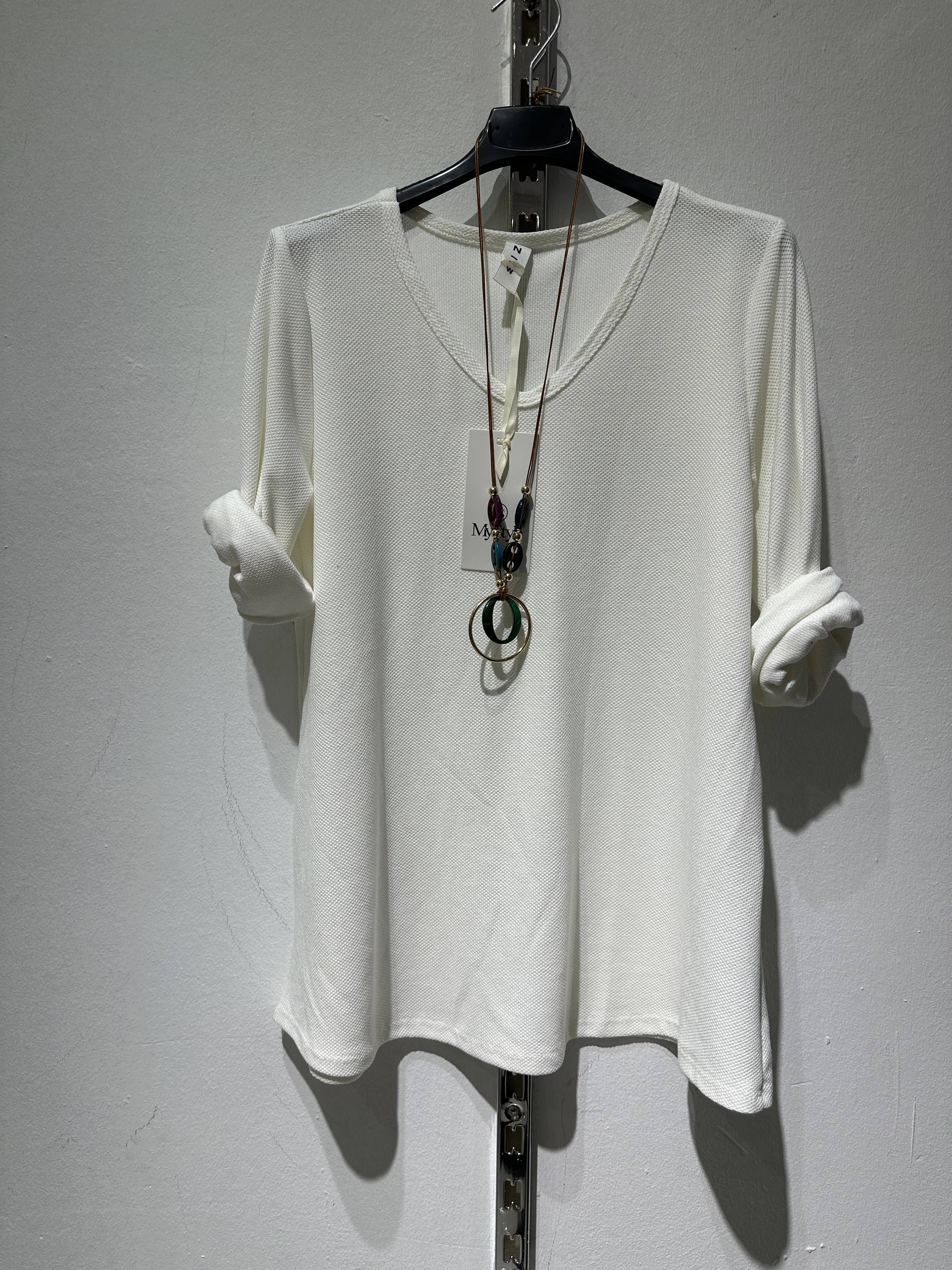 Only Yuan - Wholesale Blouse - Women's - ref 8900 v-neck blouse9
