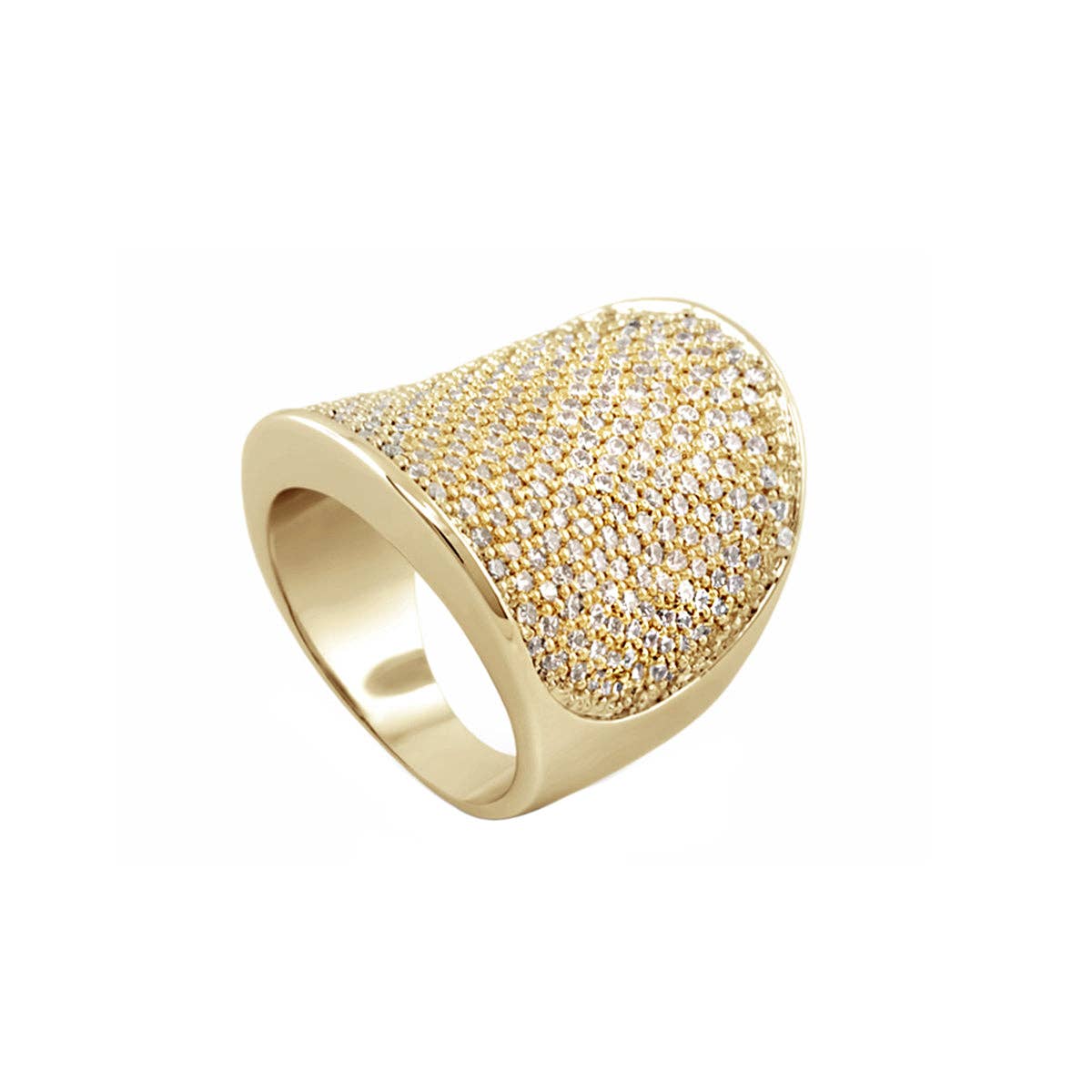 Lauren G Adams – wholesale Cocktail/statement ring – Shimmer & Glimmer Saddle Ring0