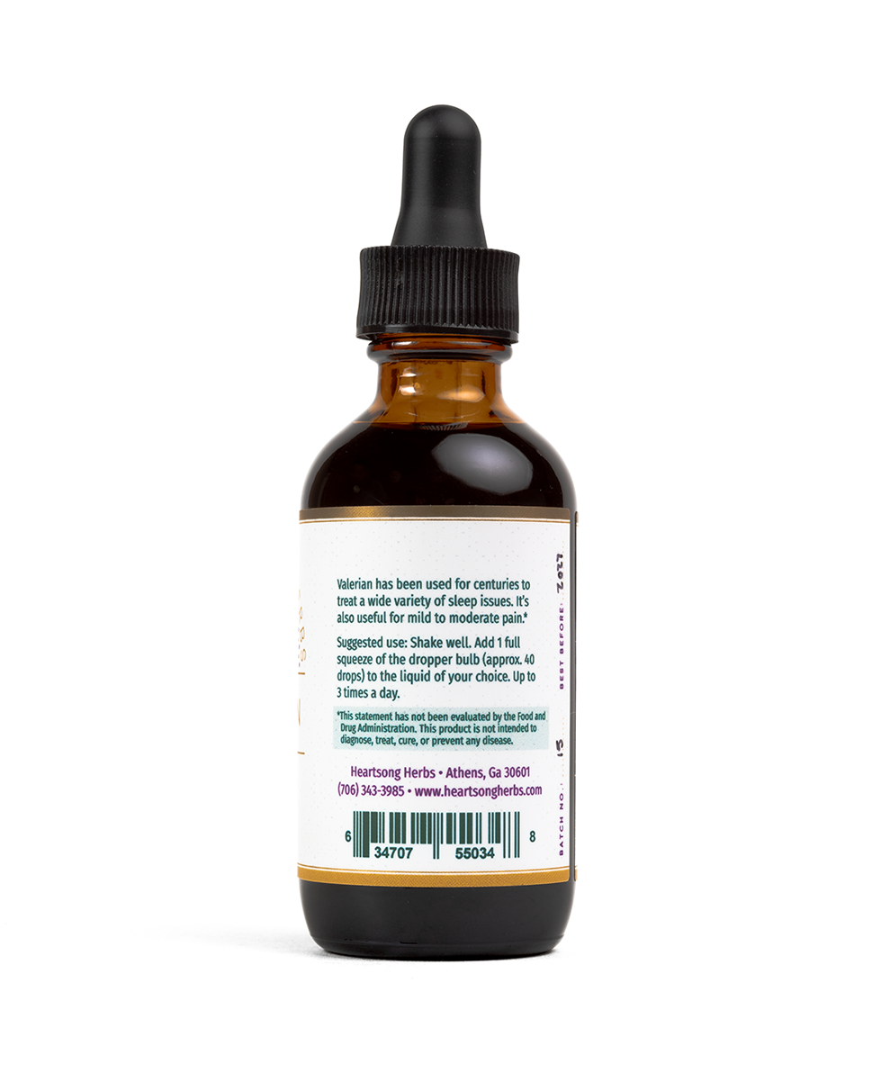 Heartsong Herbs - Wholesale Tincture - Valerian Tincture1