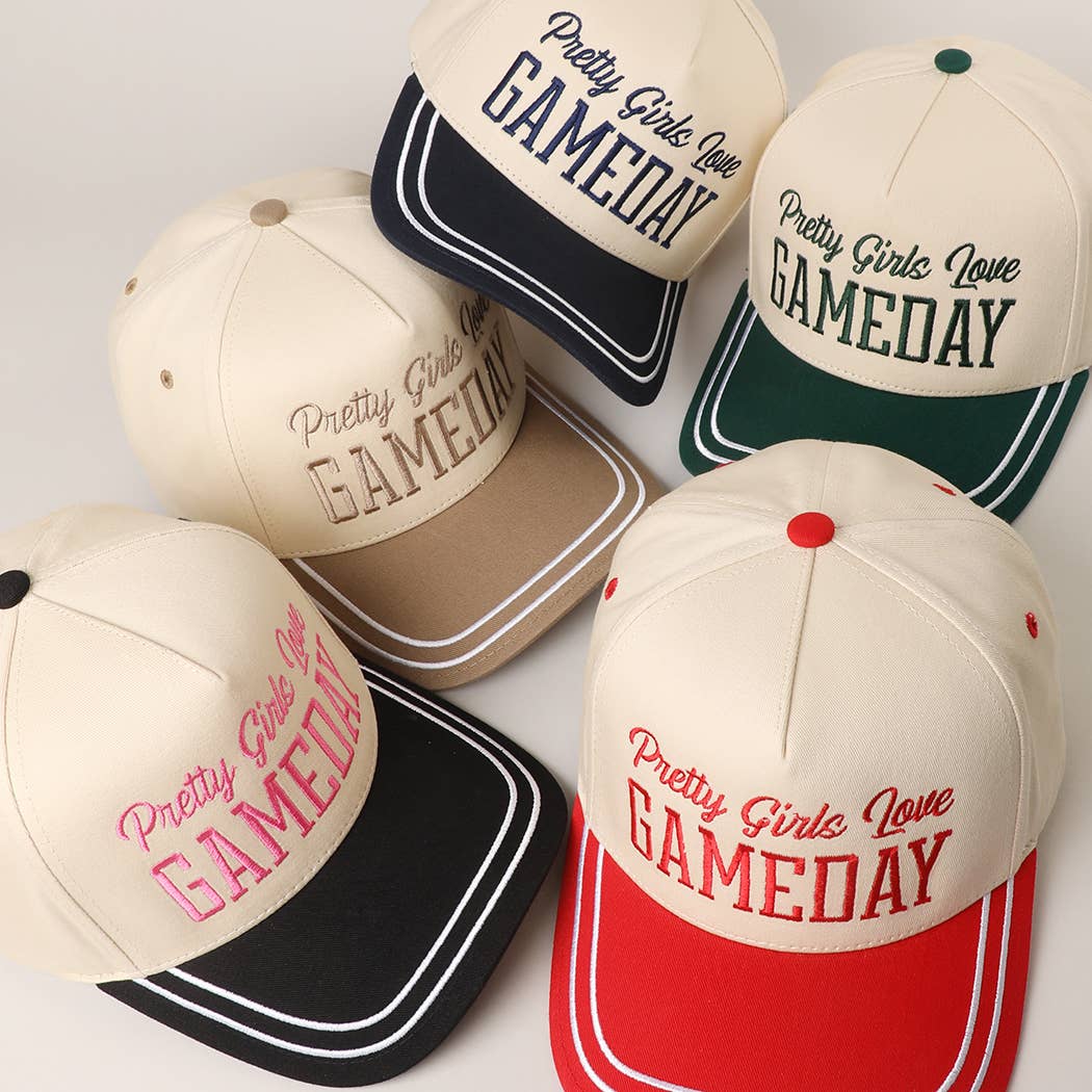 Fashion City - Wholesale Trucker Hat - Women's - PRETTY GIRLS..Embroidery Double Stitch Trucker Hat11