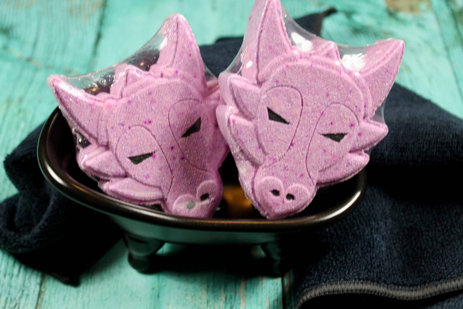 Wicked Bubbles LLC - Wholesale Bath Bomb/Fizz - Bath bomb - 4 oz - Dragon head1