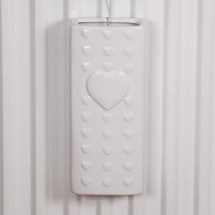 Ceramic humidifier hearts white Isabelle Rose for wholesale by Isabelle Rose