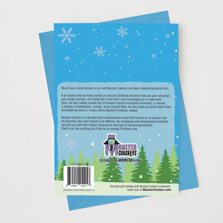 Monster Crackers - Wholesale Christmas Card - Hope Your Holiday is Lit Greeting Card2