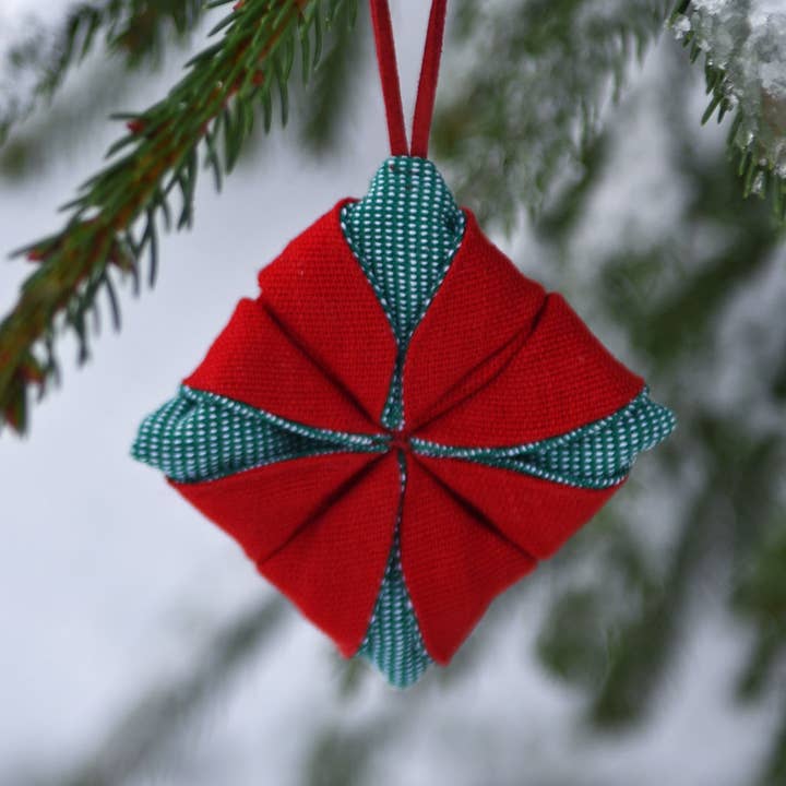 Mayamam Weavers – Engroshandel Pynt – Håndvævet guatemalansk origami ferie julepynt
