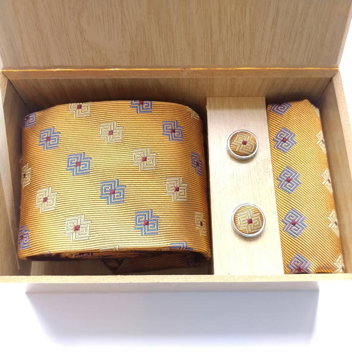 Dinsi Okondor – wholesale Necktie – Men’s – Dinsi Okondor Necktie Set - Dandi design1