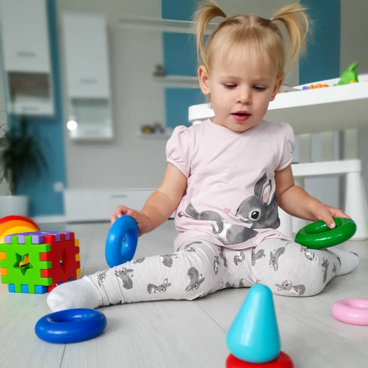 Lotus Pharmacy & Kids Boutique - Wholesale Stacking Rings Game - Baby - Educational toy "Pyramid" LUX in a box, Tigres6