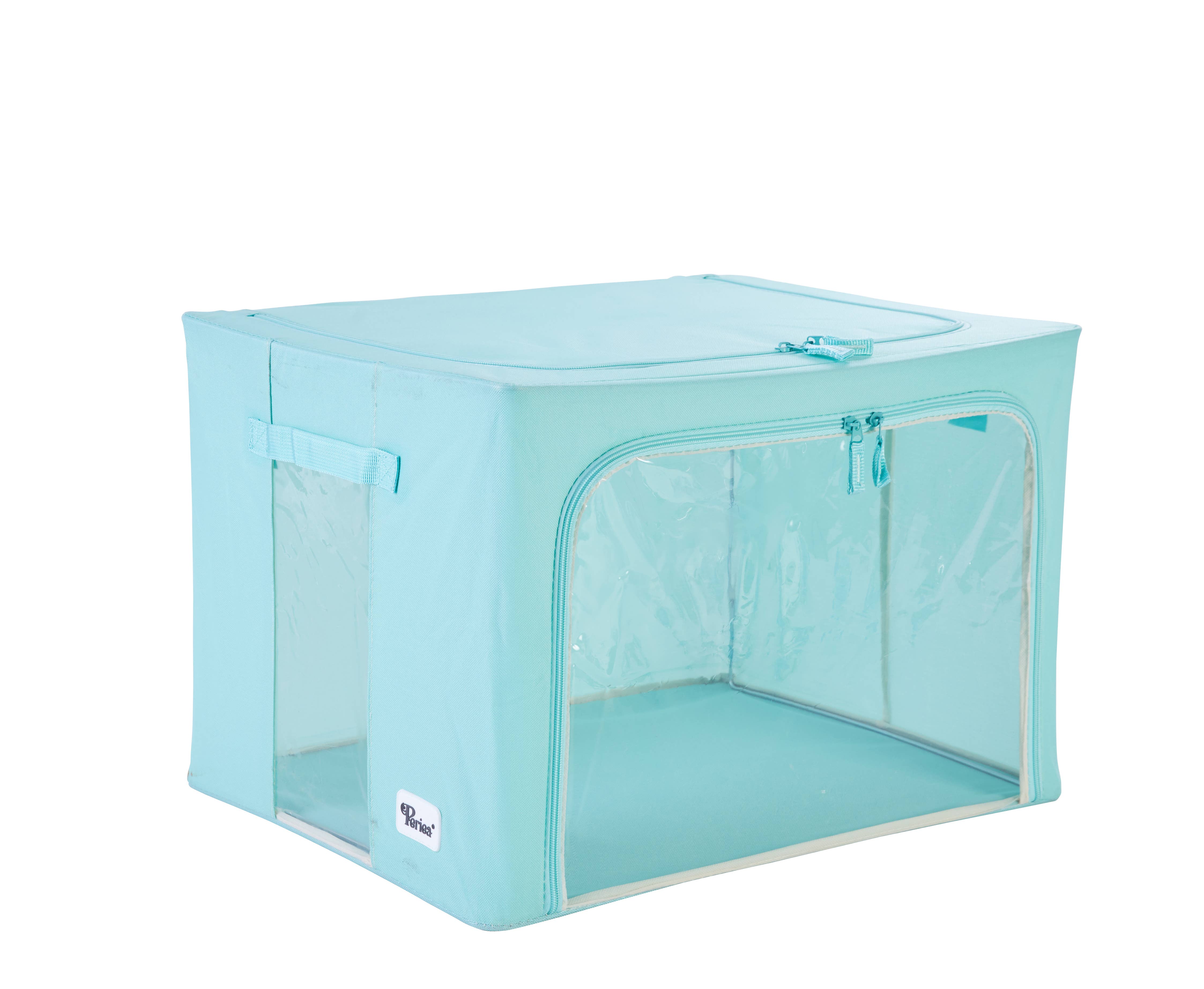 Periea - Vente Bacs de rangement - Periea Beau – Bac de rangement pliable avec structure métallique45