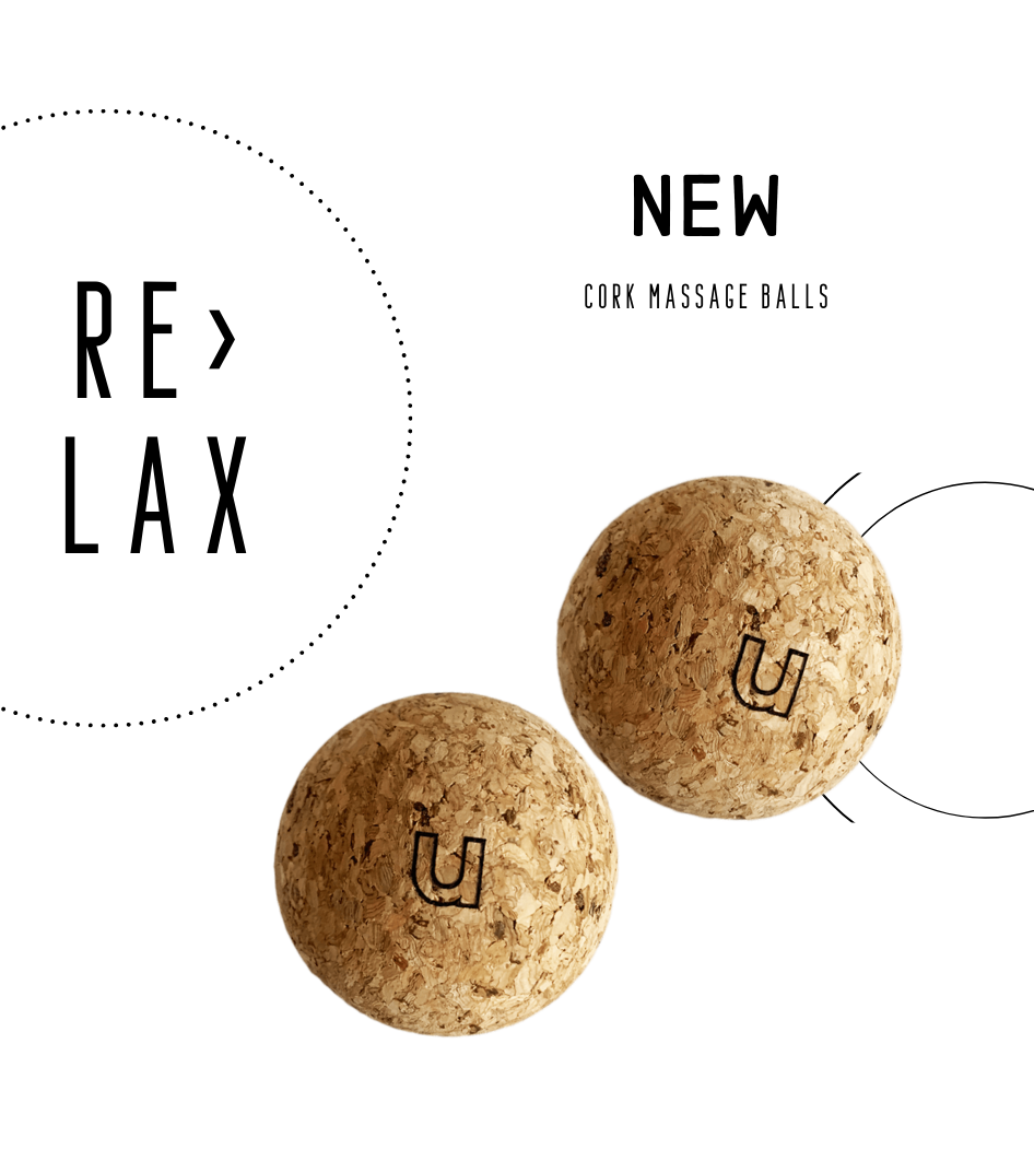 Natural Cork Massage Ball Fascia Cork BallMuscle Massage Tension