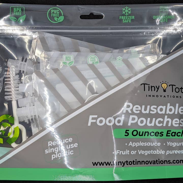Tiny Tot Innovations, LLC – Wrap/saco para armazenar alimentos por atacado – Bolsas reutilizáveis para alimentos - pacote com 66