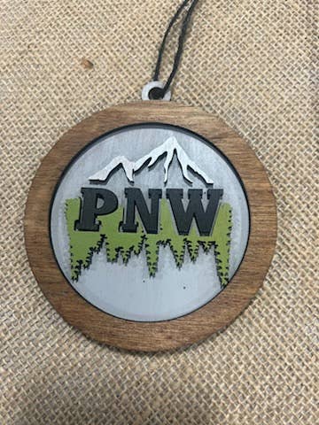 PNW Ornament for wholesale by Crafty Hands