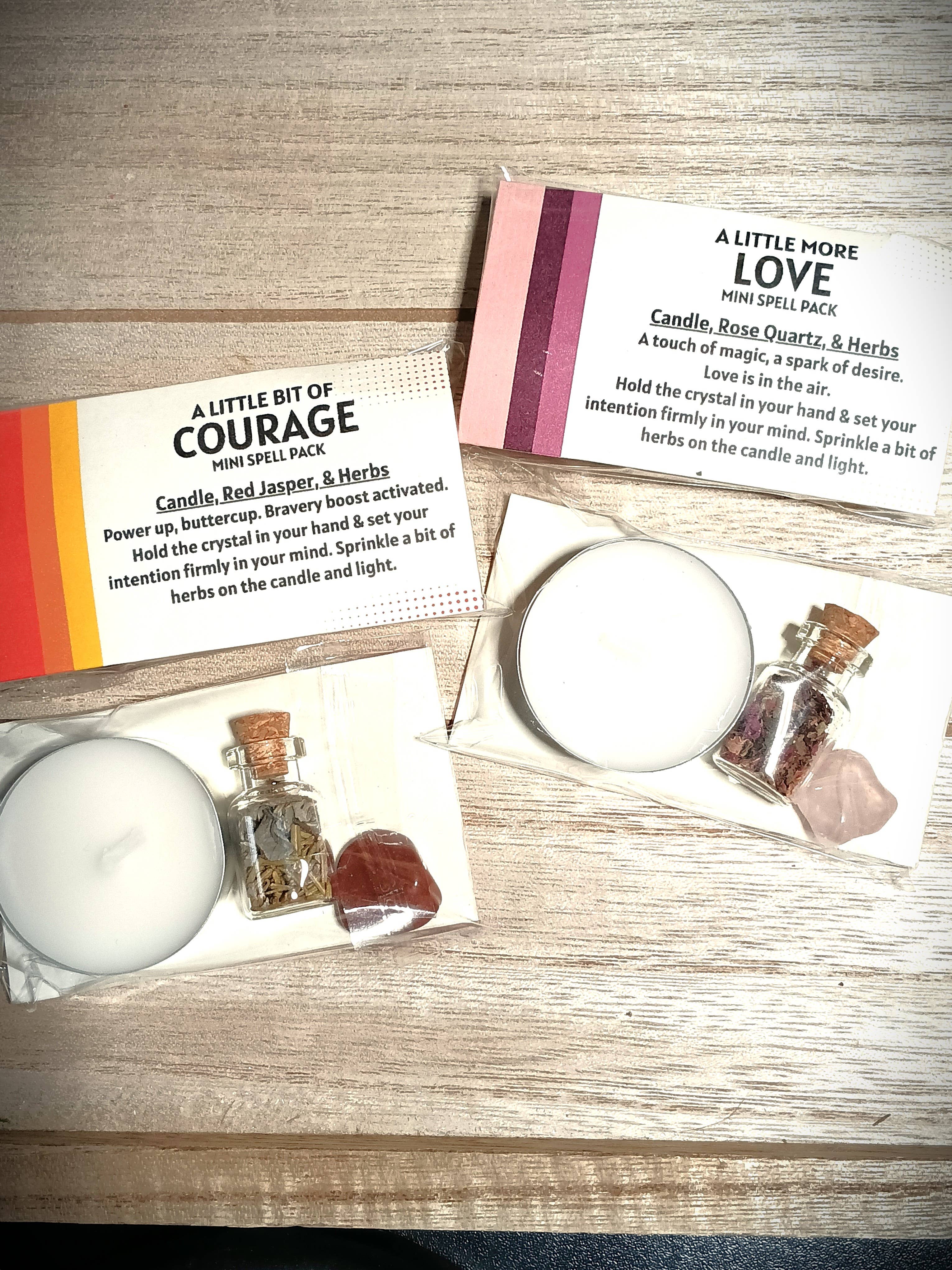 Elemental Earth Shop - Wholesale Meditation Supplies - Starter Bundle Mini Intention Spell Kits6