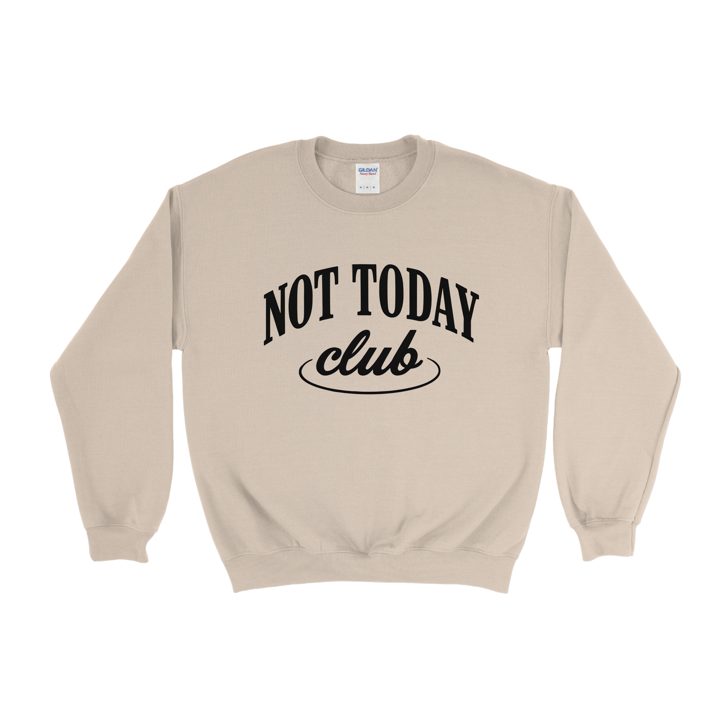 Lucy + Company - Wholesale Graphic Sweatshirt - Women's - Not Today Club Graphic Sweatshirt2