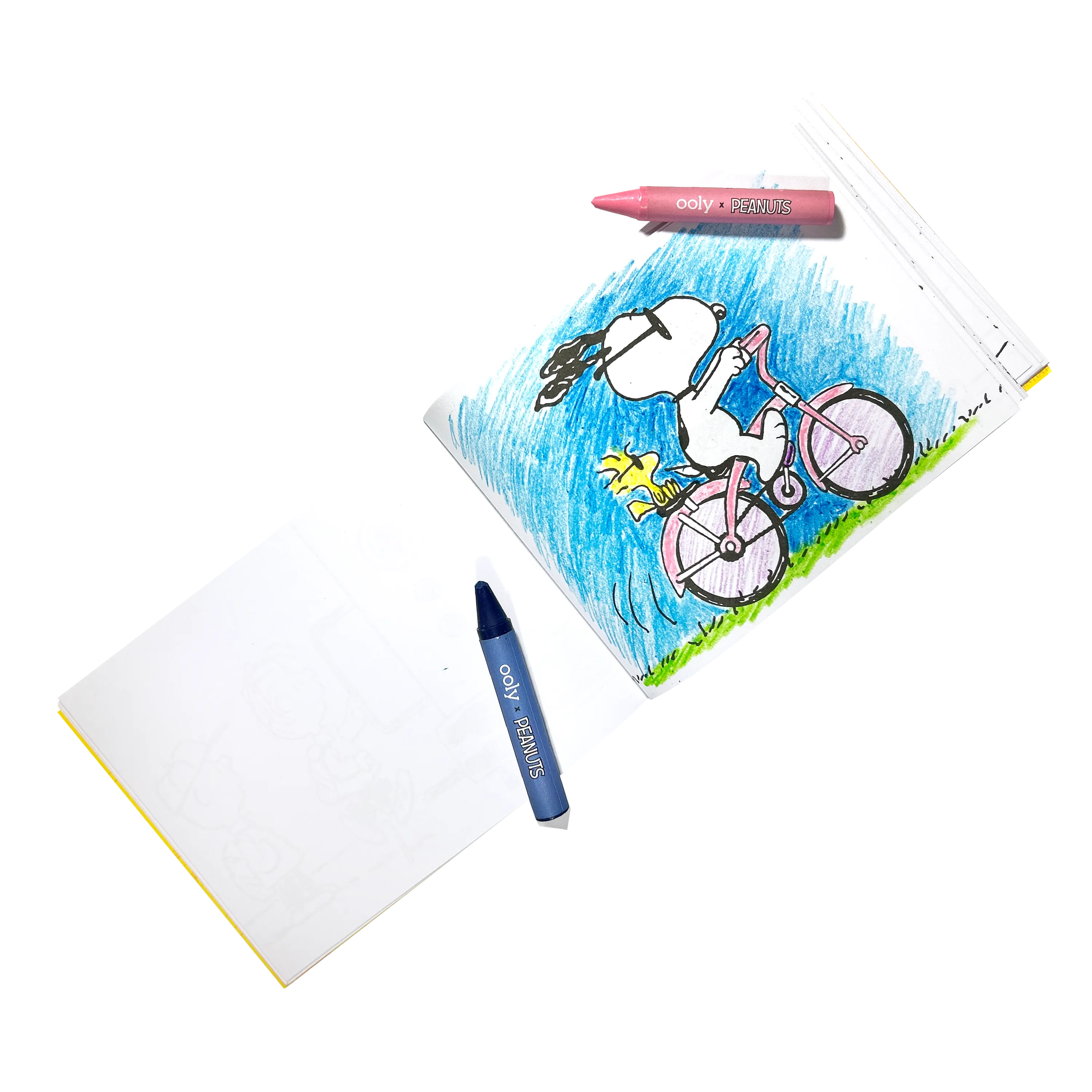 OOLY - Wholesale Coloring & Activity Book - Kids & Baby - OOLY x Peanuts: Snoopy School Coloring Travel Kit (9 Crayons1
