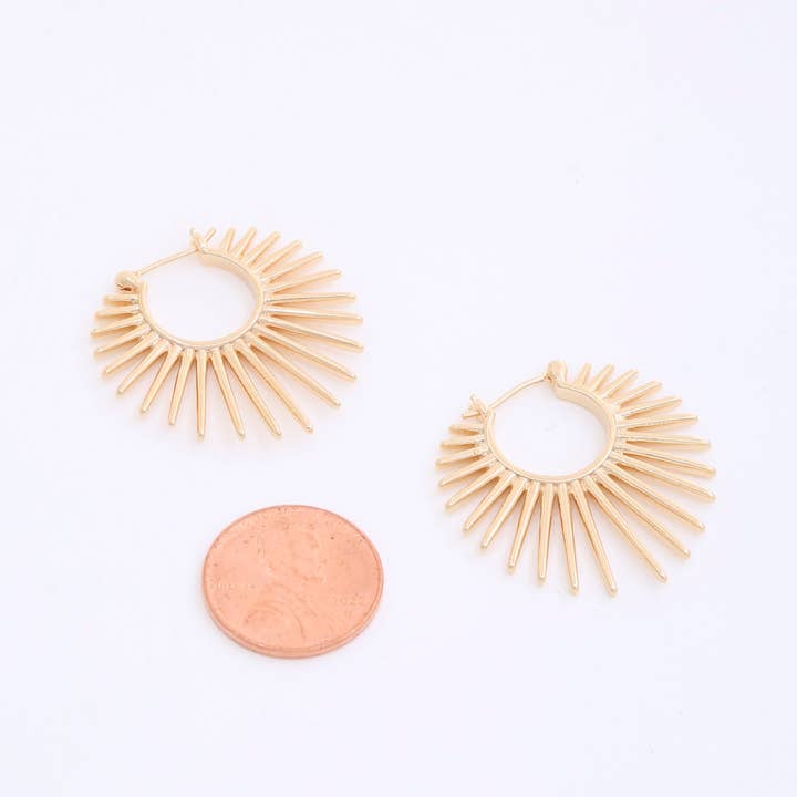 anbfashion - Wholesale Dangle Earrings - 14K GOLD DIPPED EARRING KSE-67561