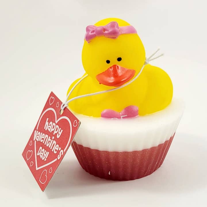 Savon Spécial Canard de Saint-Valentin pour la vente par Lola Soap