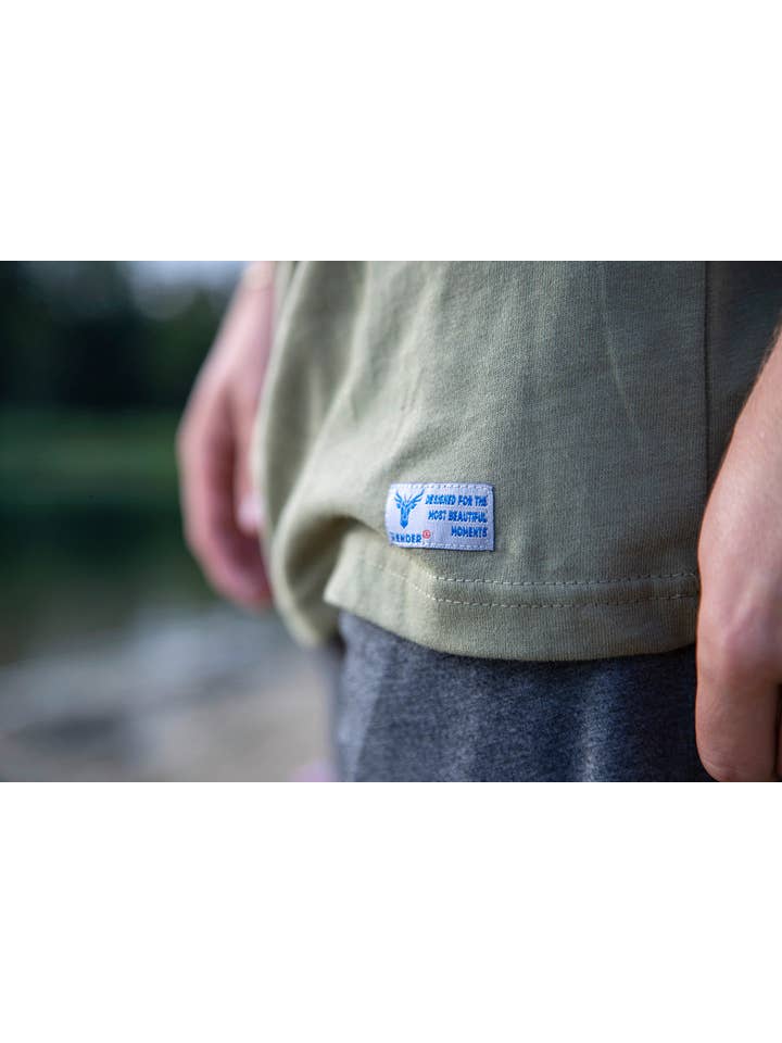 Arrow Up Earth 14 Ender T-Shirt Green for wholesale on Faire4