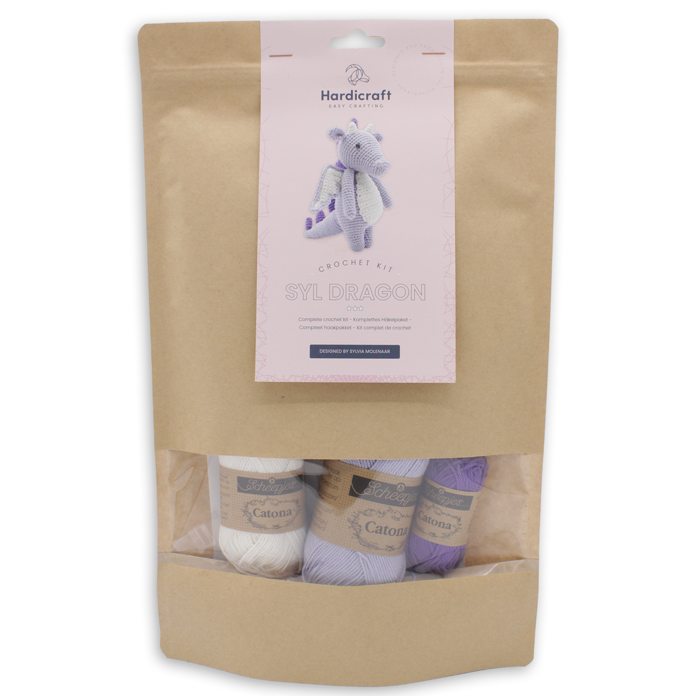 Hardicraft - Wholesale Knitting/Crochet Supplies - DIY Crochet Kit - Syl Dragon4