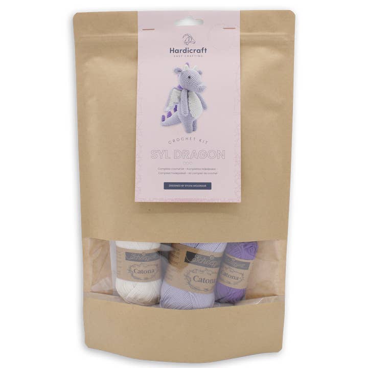 Hardicraft - Wholesale Knitting/Crochet Supplies - DIY Crochet Kit - Syl Dragon4