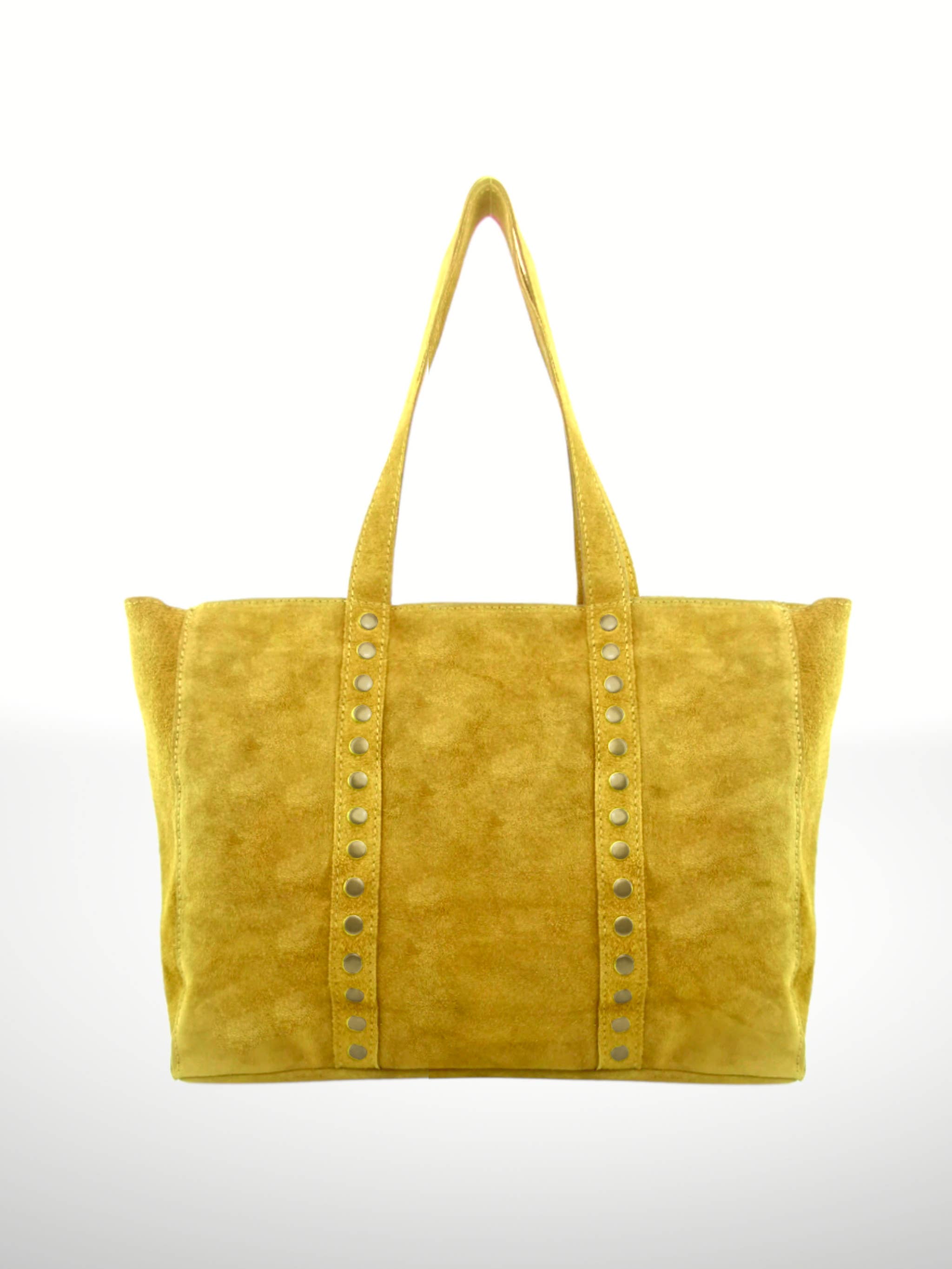 ITALIAN'S LEATHER - Wholesale Tote Bag - Women's - Celina Suede Leather Tote Bag 2207120