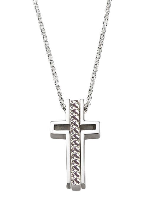 Necklace COURAGE - Rope Center for wholesale by Trinity Cross