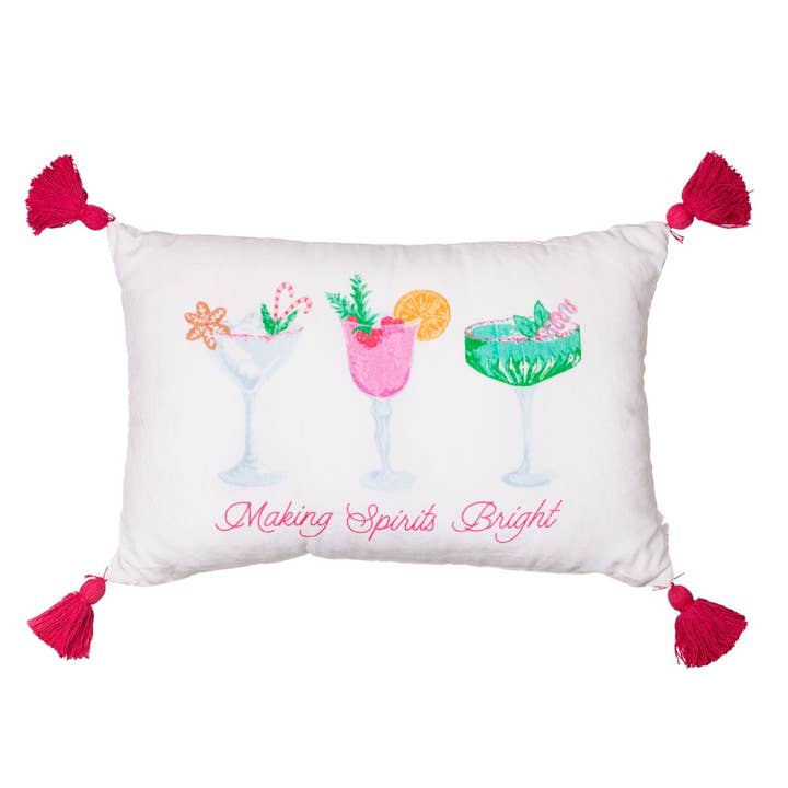Coussin Fizz The Season Multicolore 13x20 pour la vente par The Royal Standard