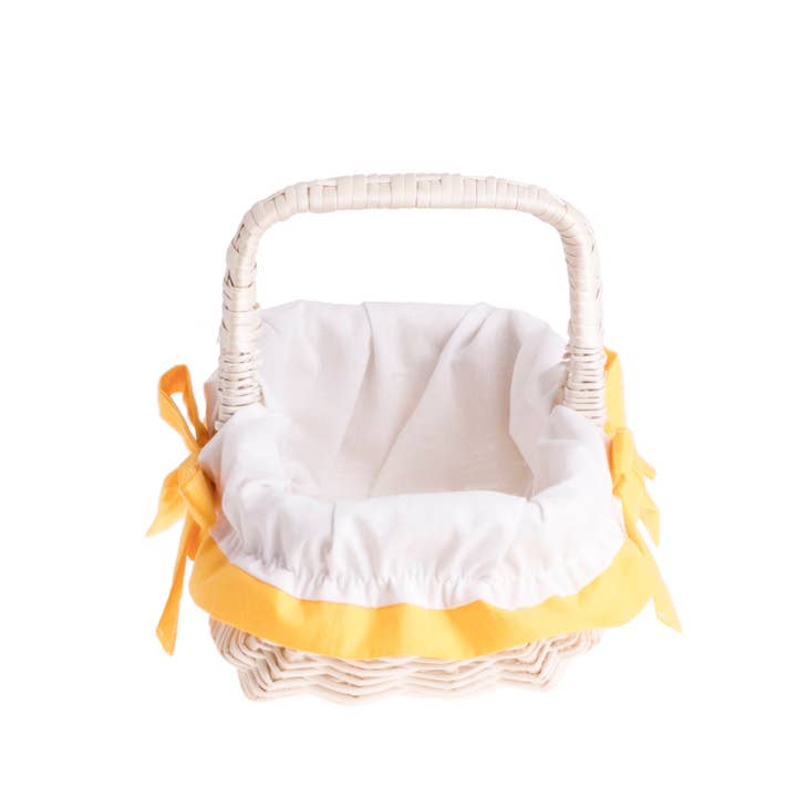 The Wicker Stories - Wholesale Basket – Kids & baby - Withewashed Small Basket, Easter Basket For Child9