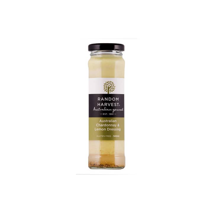 Random Harvest - Wholesale Salad dressing - Chardonnay & Lemon Dressing 140m