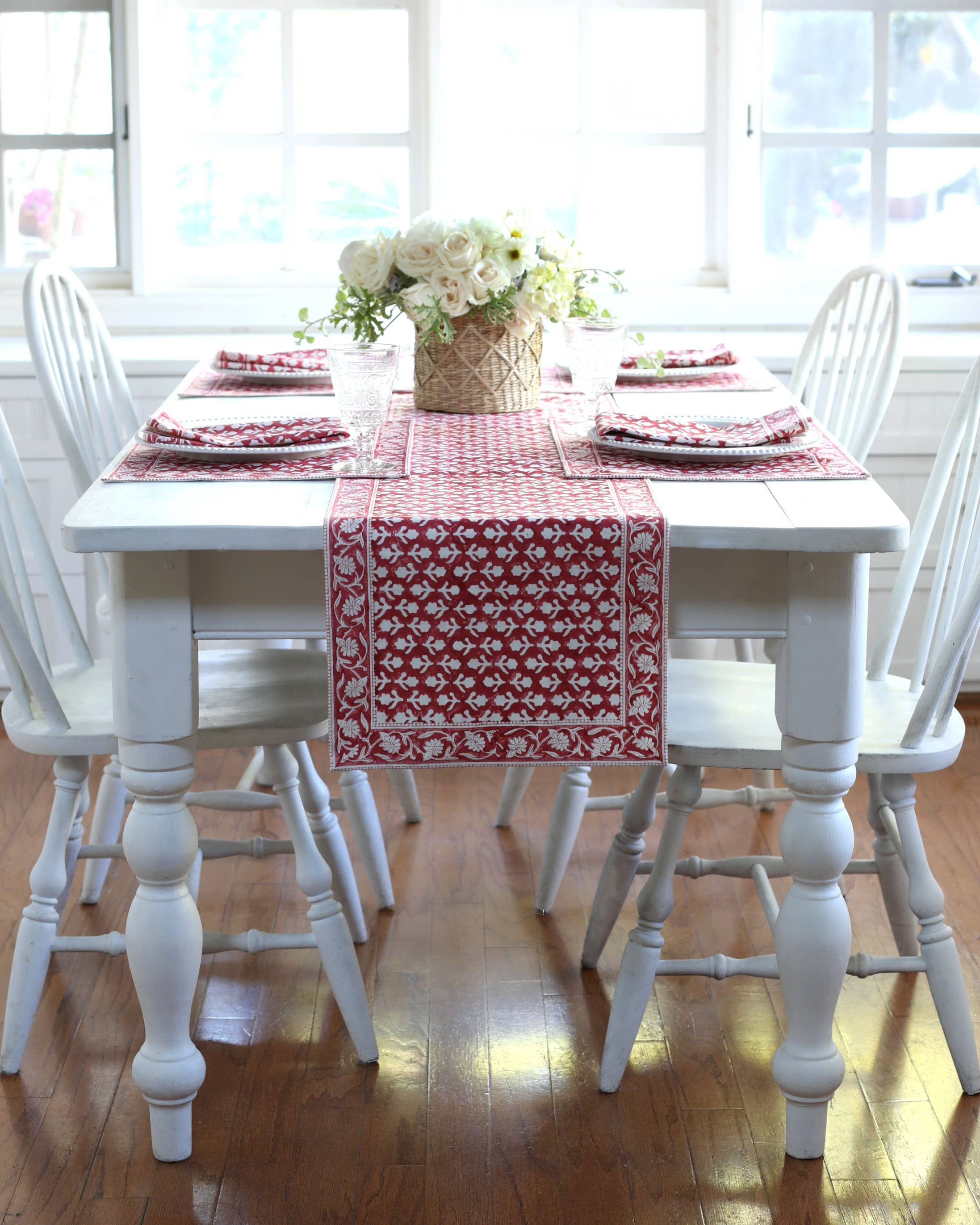 PACIFIC & ROSE TEXTILES – wholesale Table runner – Table Runner, 14"x92", Charlotte Berry2