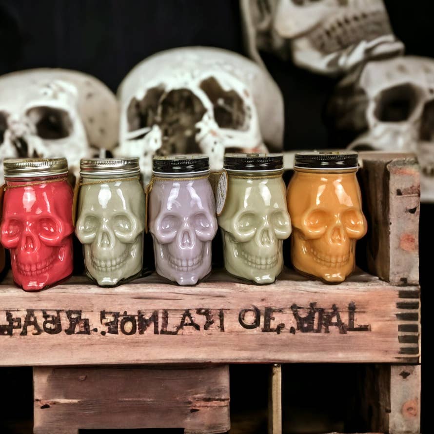40 Bulk Halloween Skull Party Favor Shot Glasses or Dessert Cups