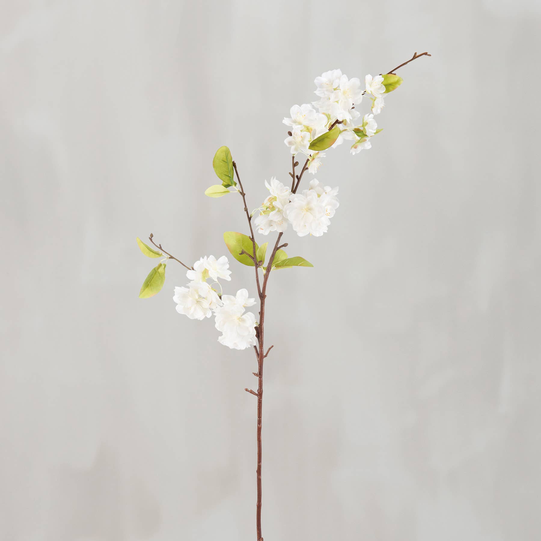 Primitives by Kathy - Wholesale Artificial Flowers - White Pear Blossoms Floral Pick0