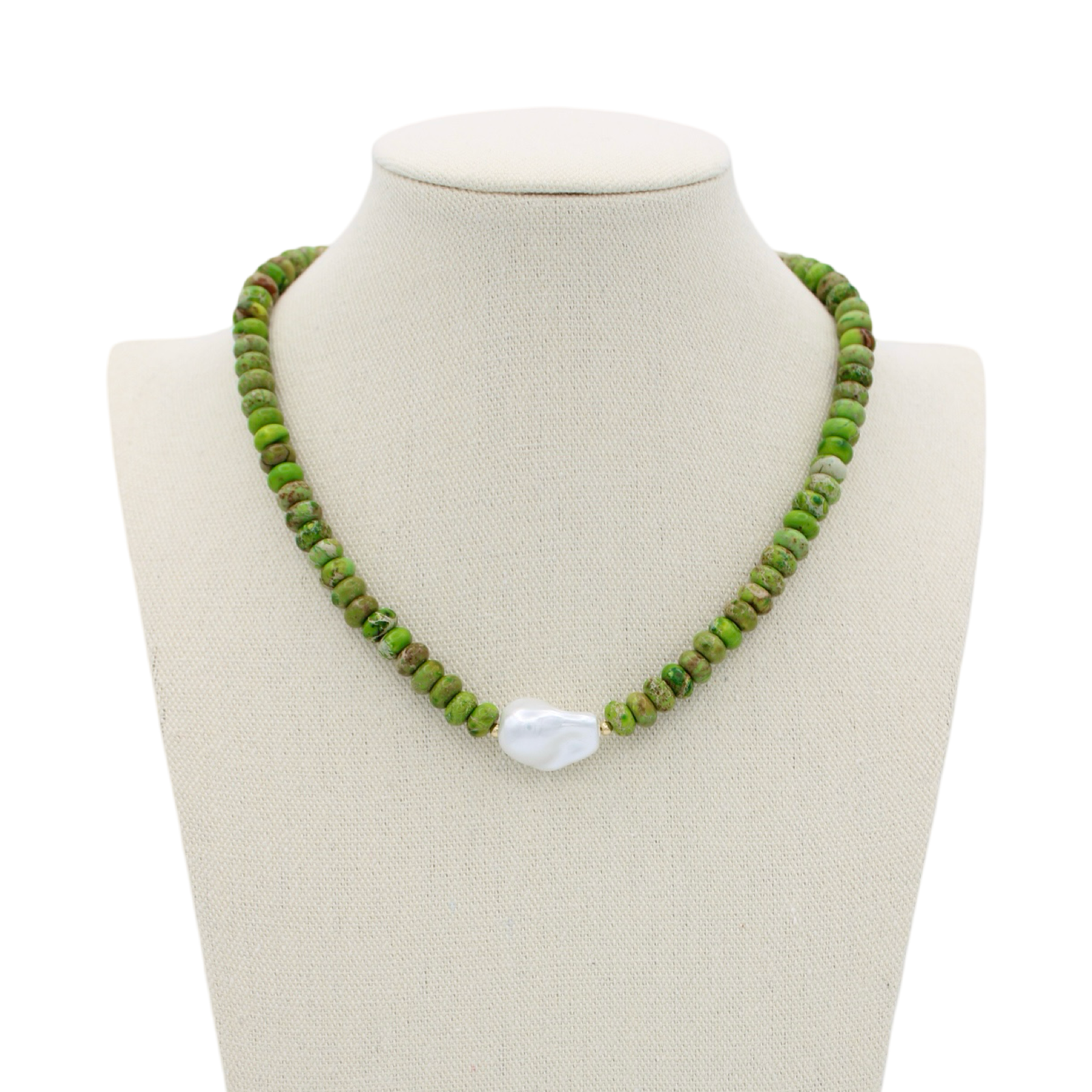 Traci's Beads - Wholesale Beaded/Pearl Necklace - Resort Necklaces - 5 Colors1