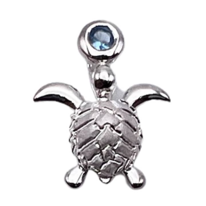 Honu ädelstenshänge för wholesale av Silver Gallery