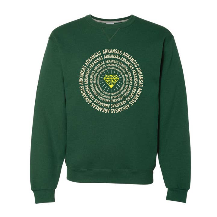 Chandail à spirale Arkansas Diamond pour la vente par AR-T's