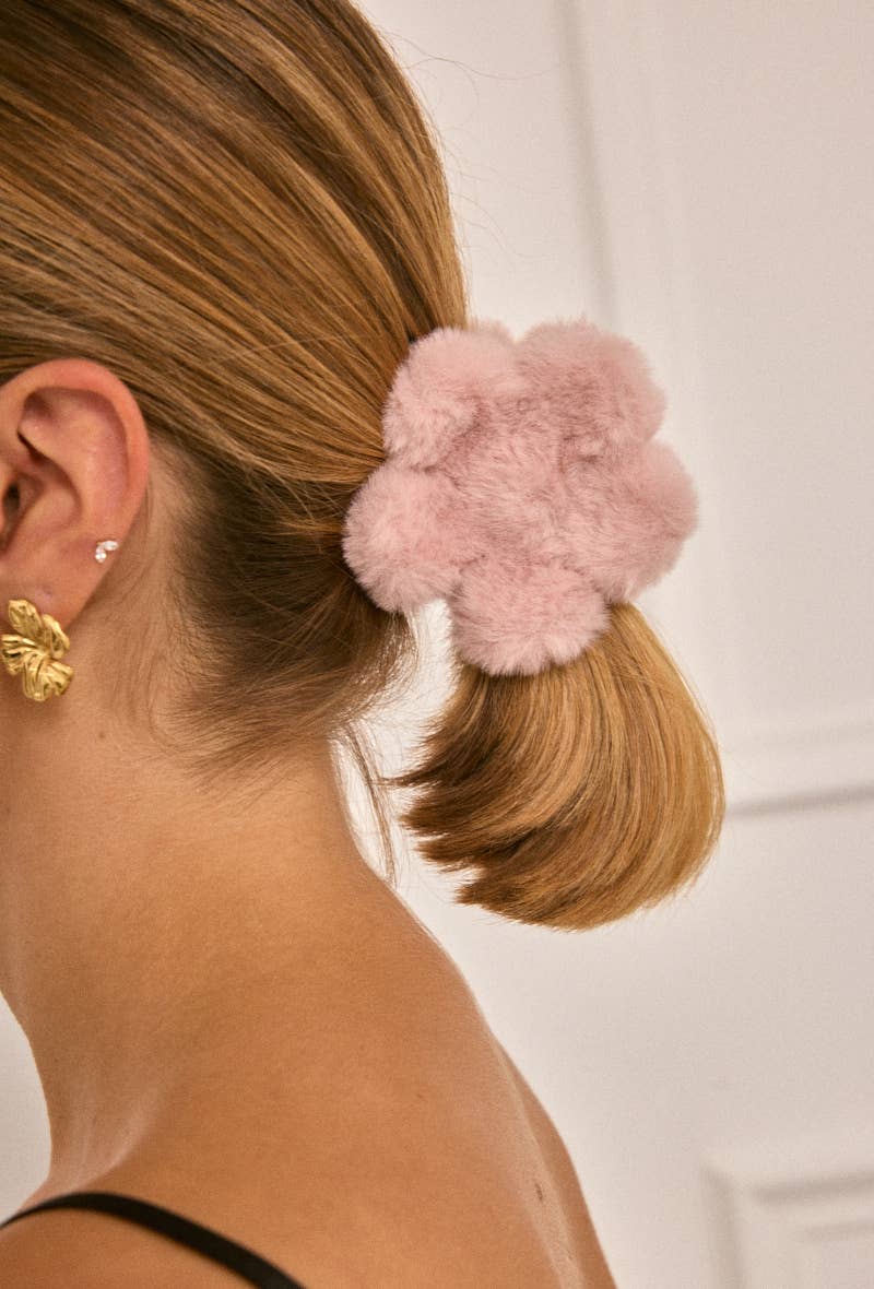 BYREN | ÉLINE L'ATELIER - Wholesale Hair Accessories Set - Women's - Faux fur hair clip YH205YJ3