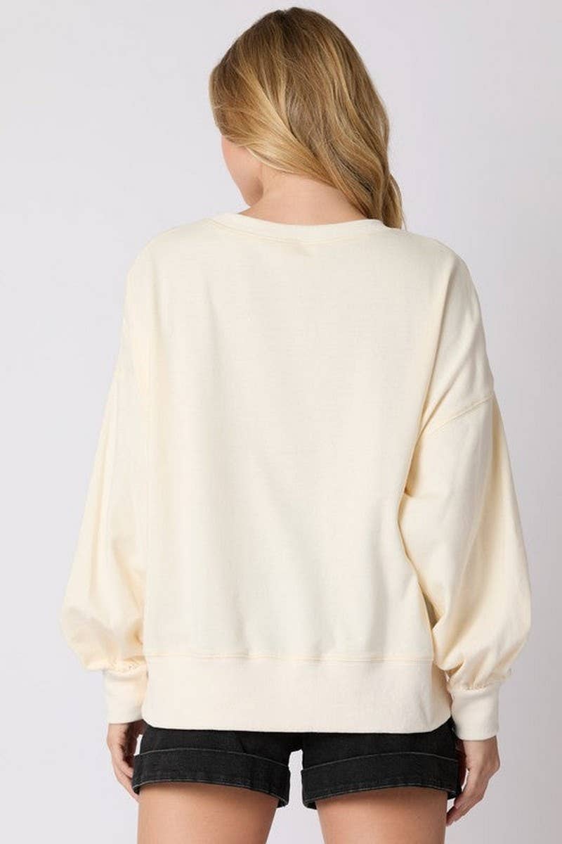 NINEXIS - Wholesale Blouse - Women's - CWTBLL01238_SEQUIN GINGERBREAD MAN CHRISTMAS SWEATSHIRT7