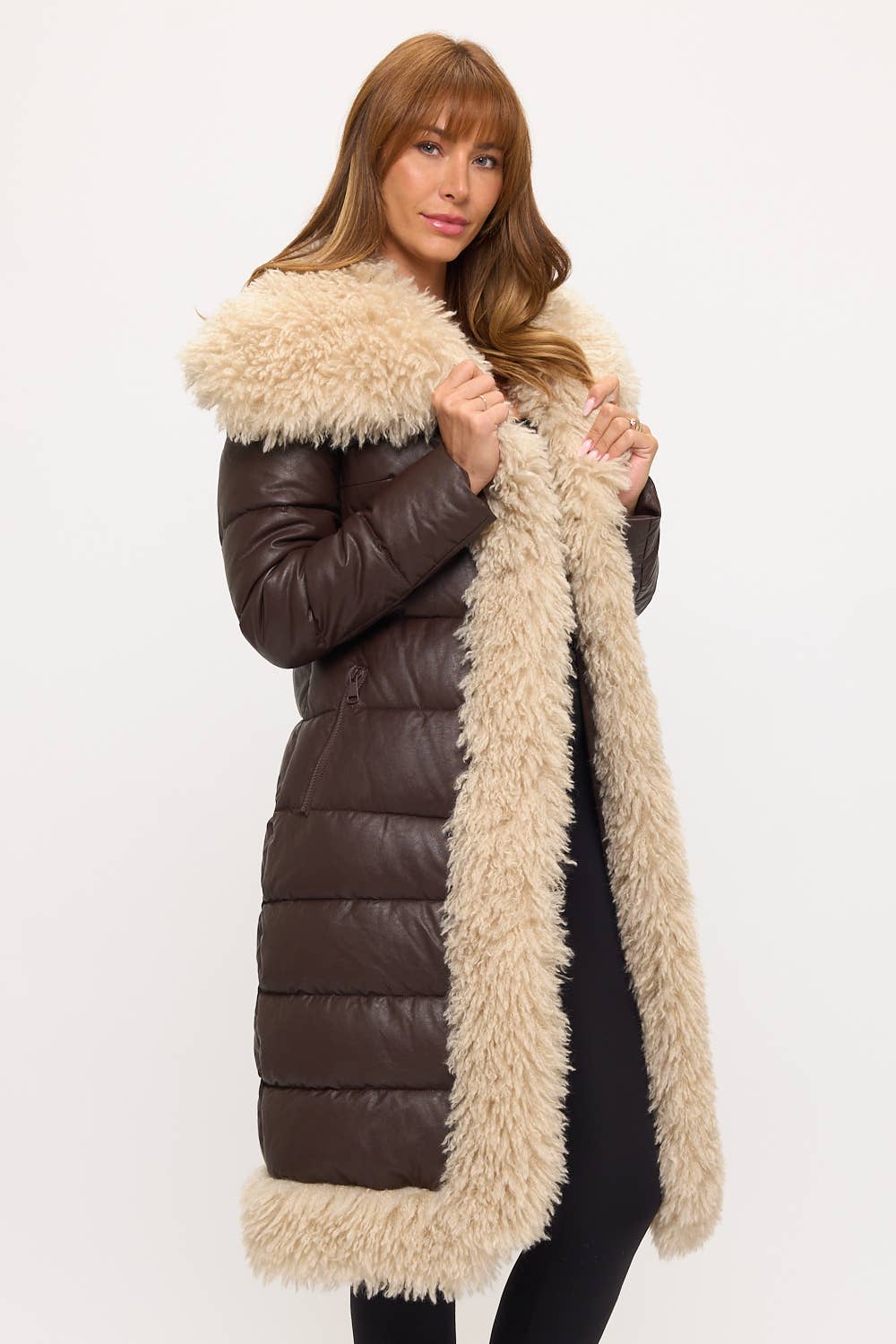 Coalition Apparel Inc - Wholesale Pufferjack - Dames - CLALP0060: Siberische Keizerin Maxi Puffer Jas6