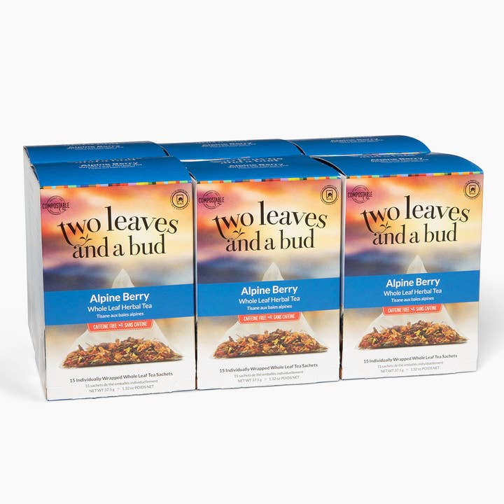 Two Leaves and a Bud - Wholesale Health/Detox Tea - Alpine Berry Herbal Tea1