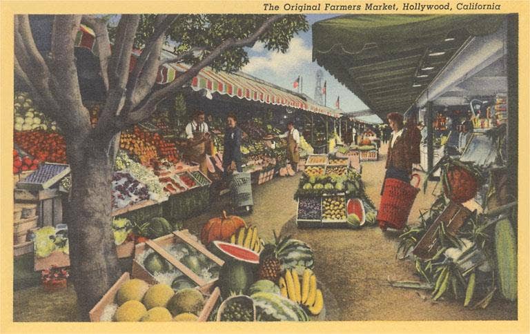 Found Image Press - Wholesale Sticker - Sticker LA-845 Original Farmers Market 0