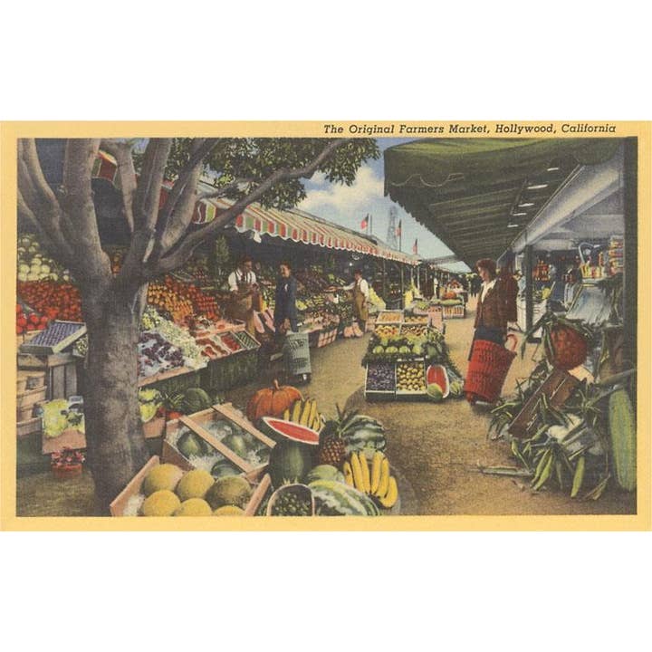 Found Image Press - Wholesale Sticker - Sticker LA-845 Original Farmers Market