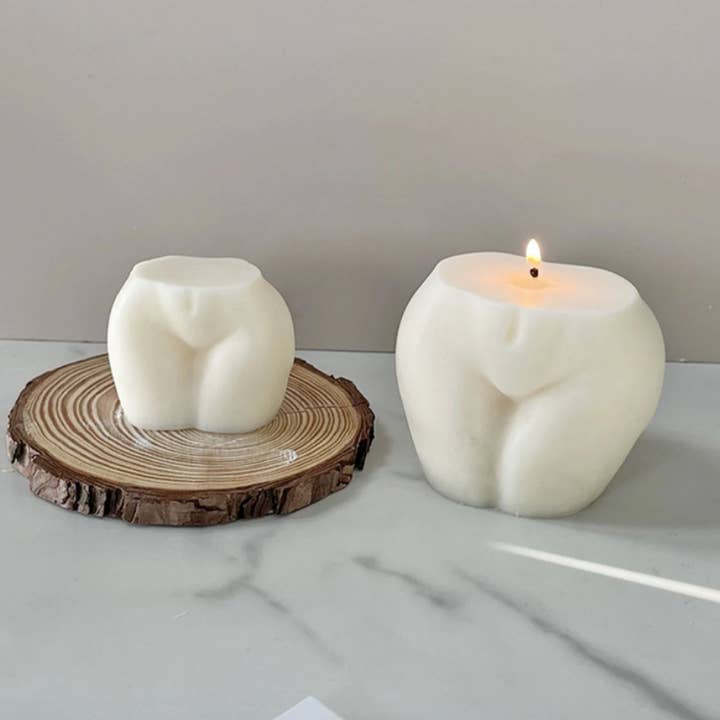 Dusty Rose Bodega – Velas de decoração por atacado – vela bunda BOOTY5