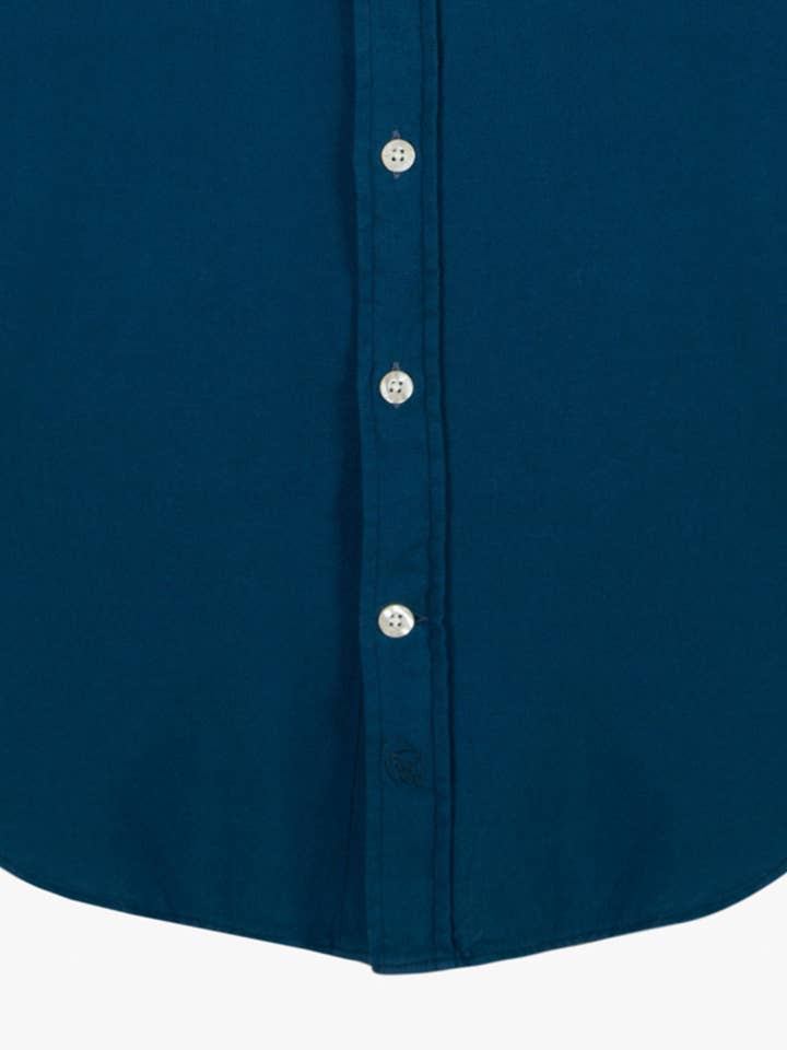 KOY CLOTHING - Venta al por mayor Camisa con botones - Hombre - Camisa Kabisa Kikoy azul turquesa