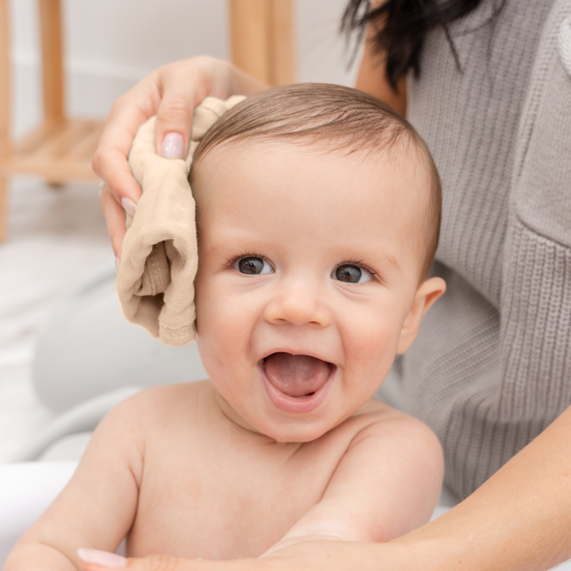 Comfy Cubs – wholesale Wash cloth – Child & baby – Muslin Baby Washcloths, Soft 10"x10" Cotton by Comfy Cubs114