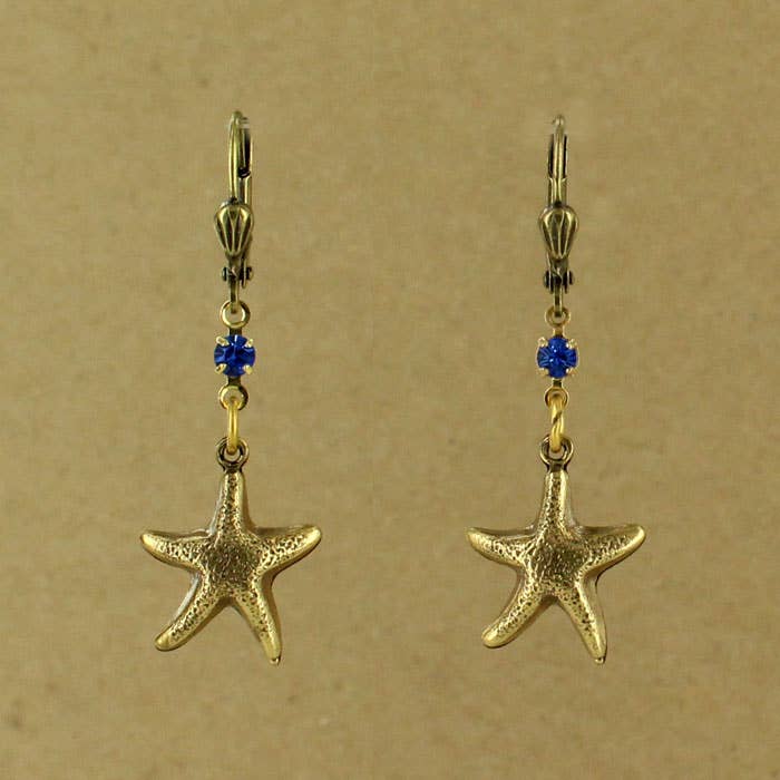 Sadie Green's Jewelry - Vendita all'ingrosso Orecchini pendenti - Orecchini Starfish 490-STM5