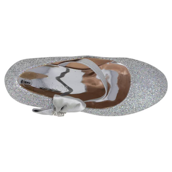Rentoes - Vendita all'ingrosso Scarpe eleganti - Bambini - Scarpe Sparkly Bow per bambini con tacco BM898677